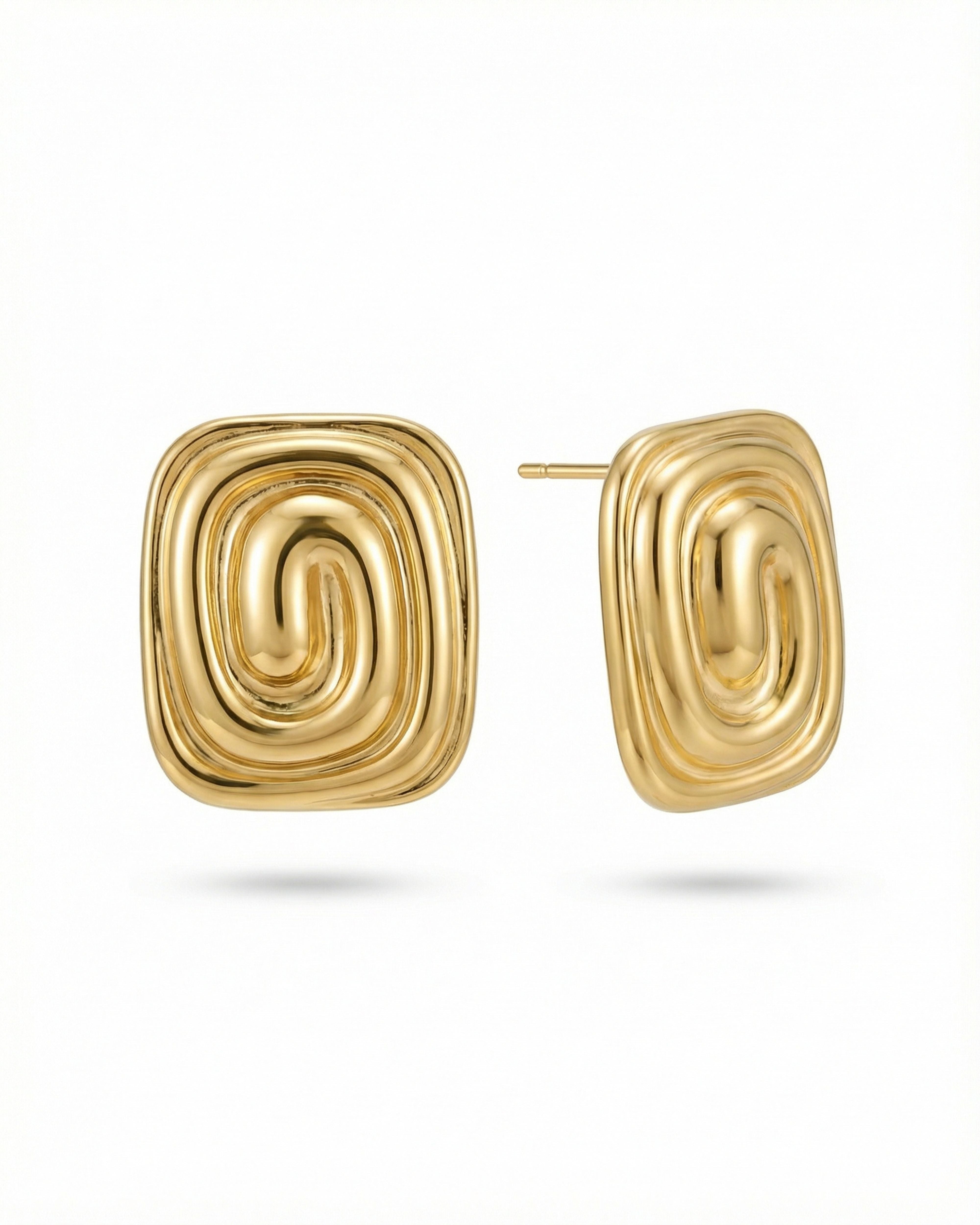 GOLDEN MAZE EARRINGS
