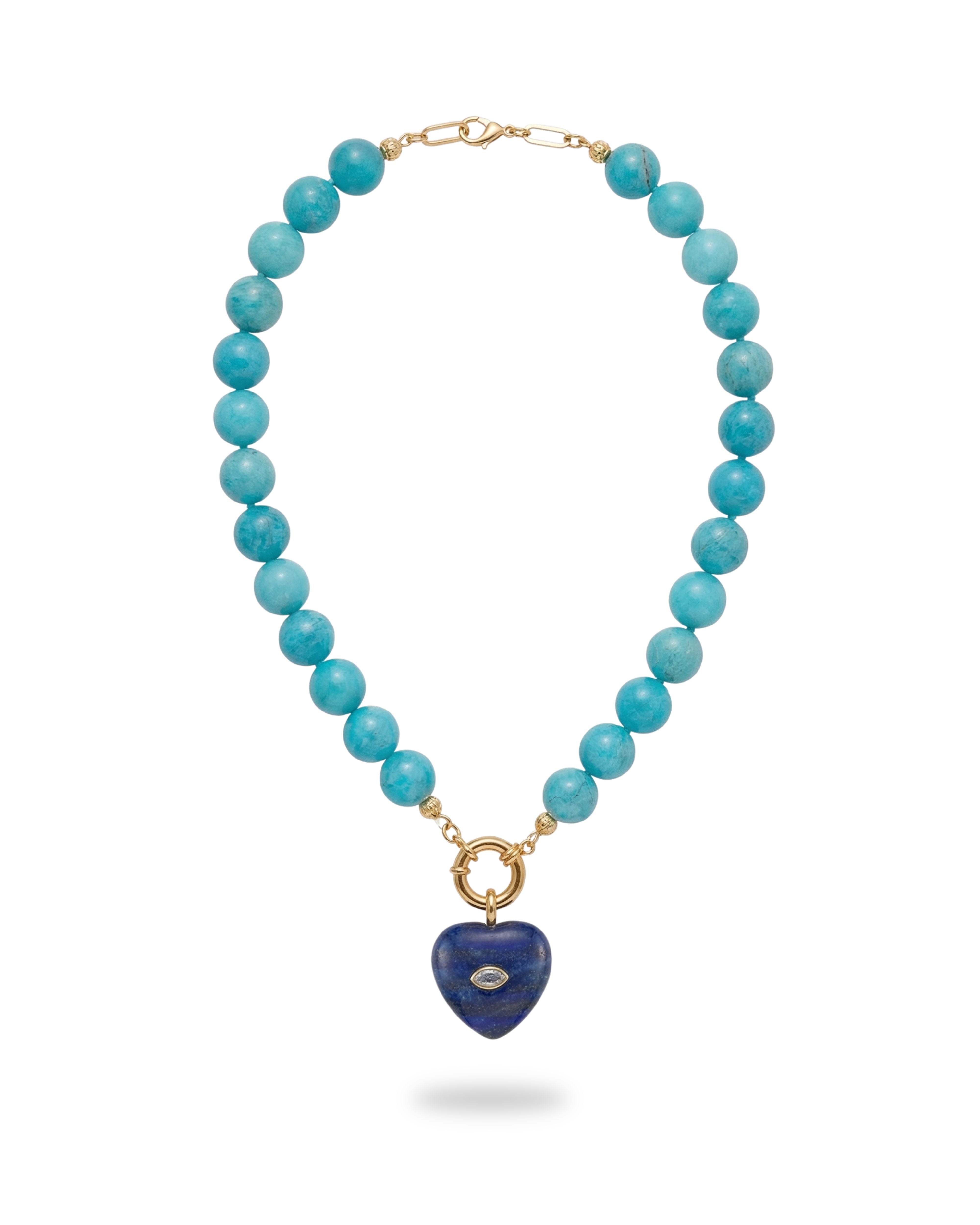 STARLOVE TURQUOISE LAPIS NECKLACE