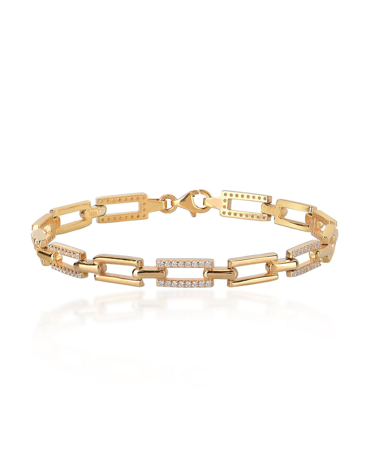 CECILIA PAVÉ LINK BRACELET