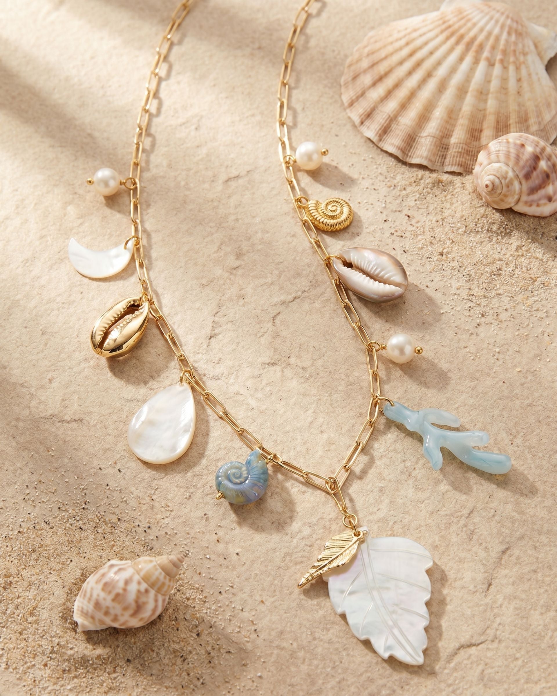 SEASIDE KEEPSAKES NECKLACE