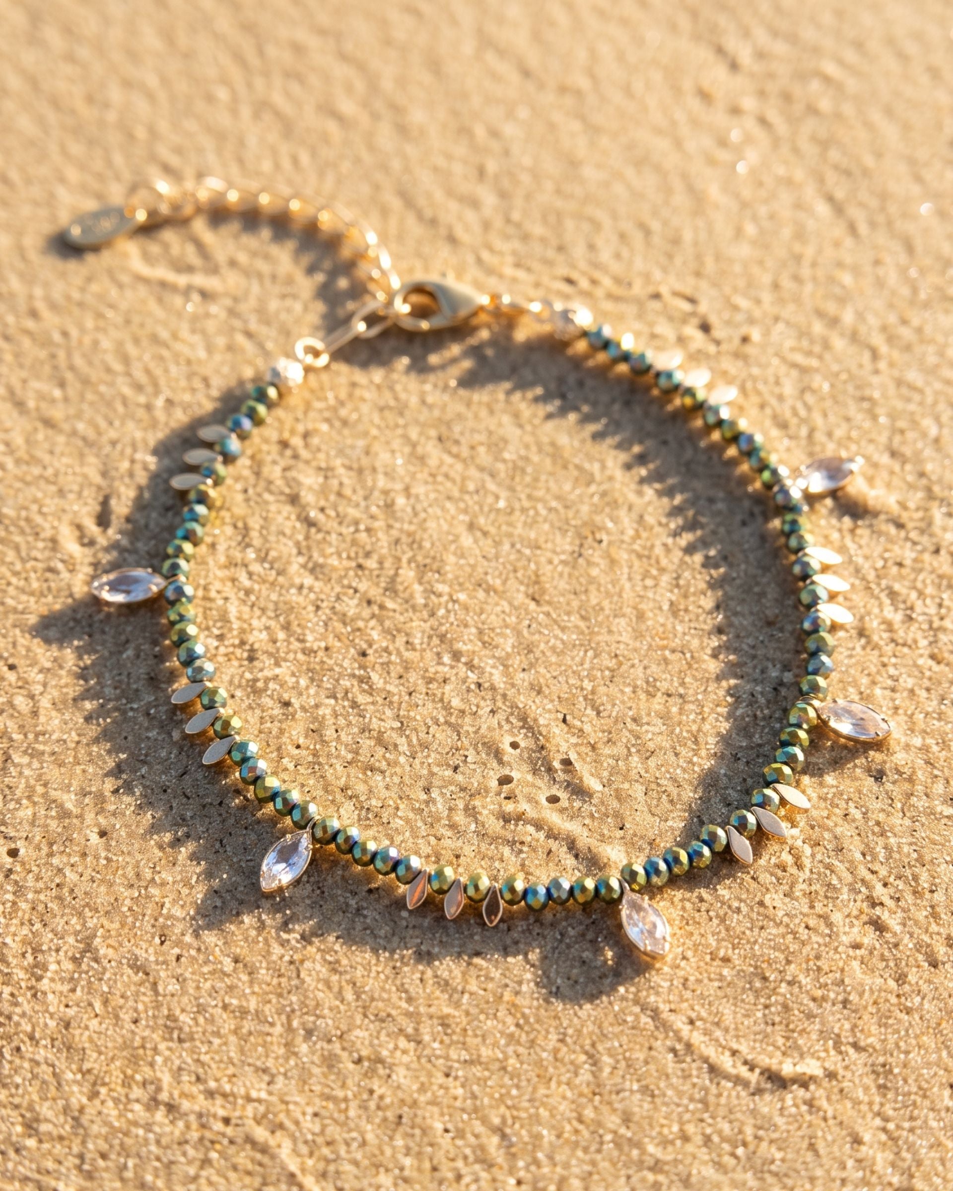 VERDANT CRYSTAL ANKLET