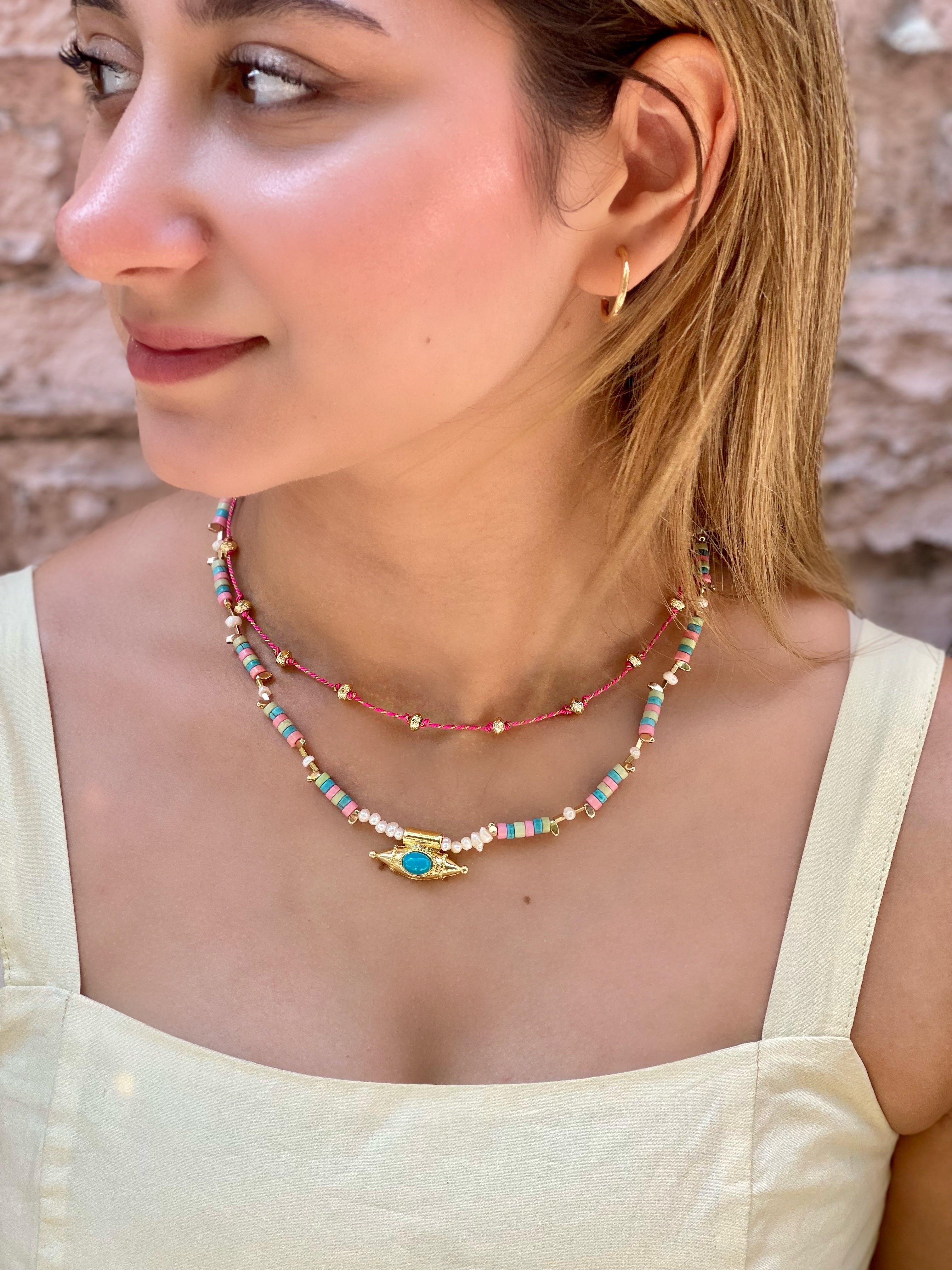 SUMMER MUSE ROUND ROPE NECKLACE