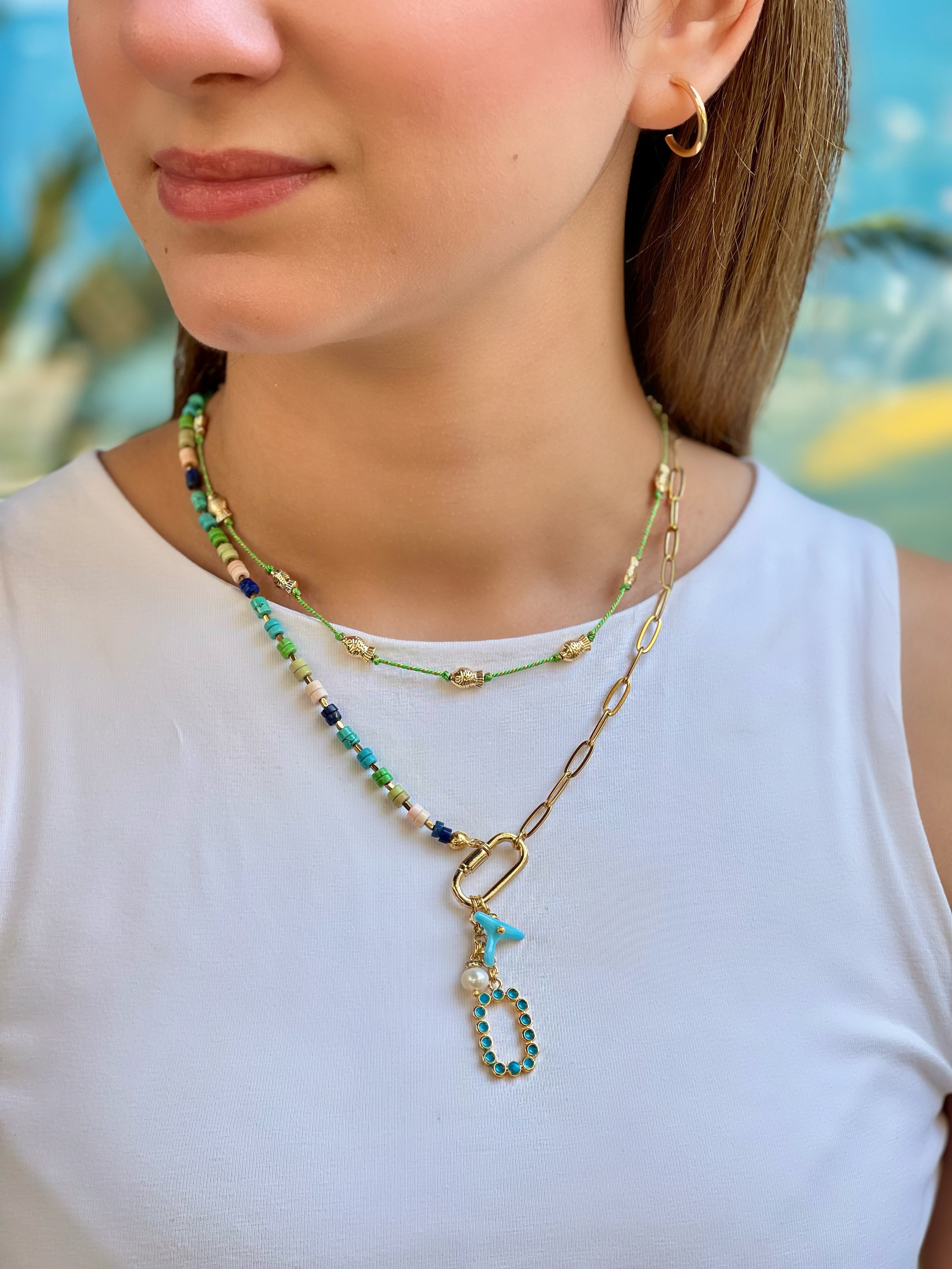 YOUR SIDE LAGUNA TURQUOISE NECKLACE