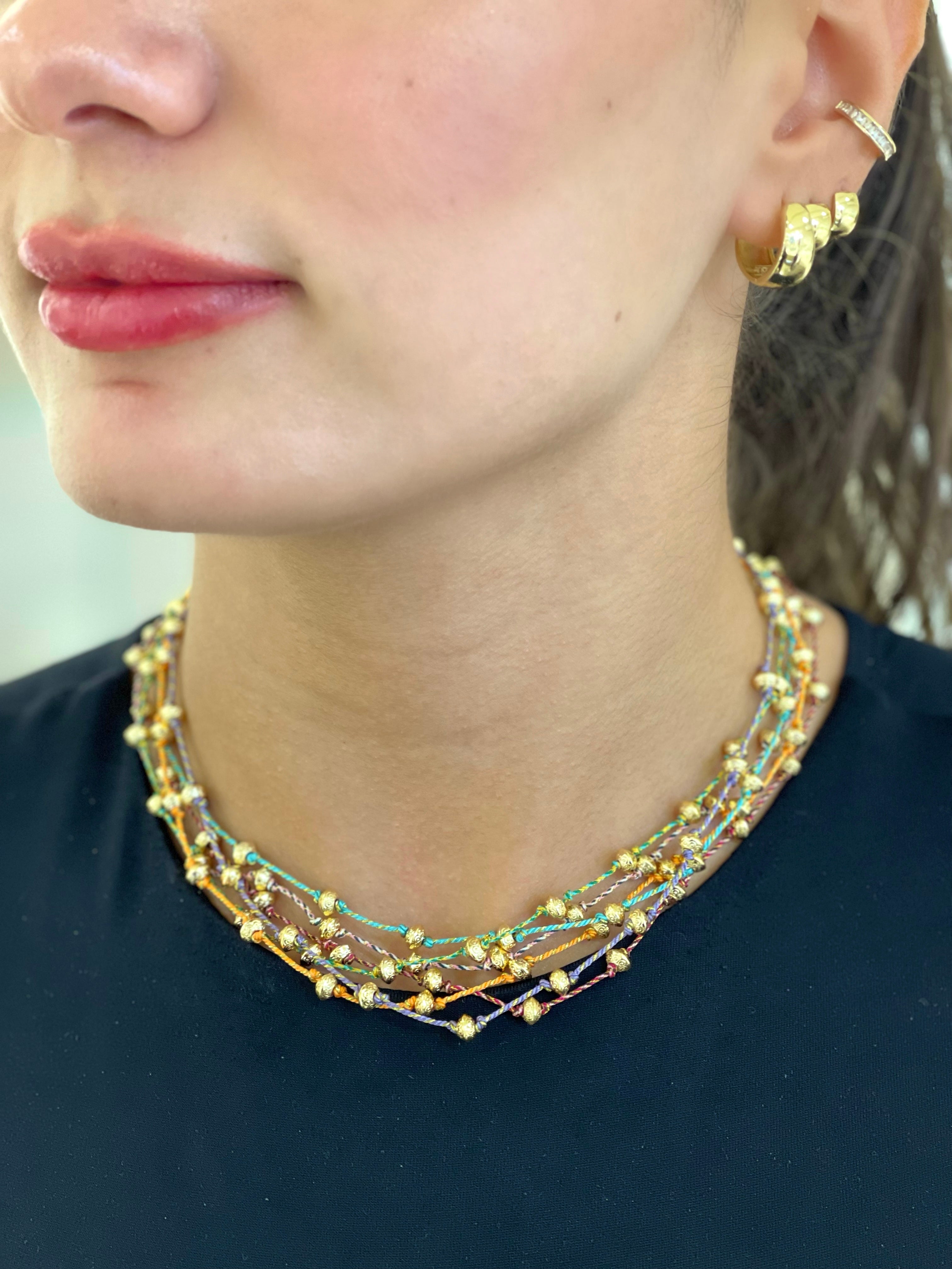 SUMMER MUSE ROUND ROPE NECKLACE