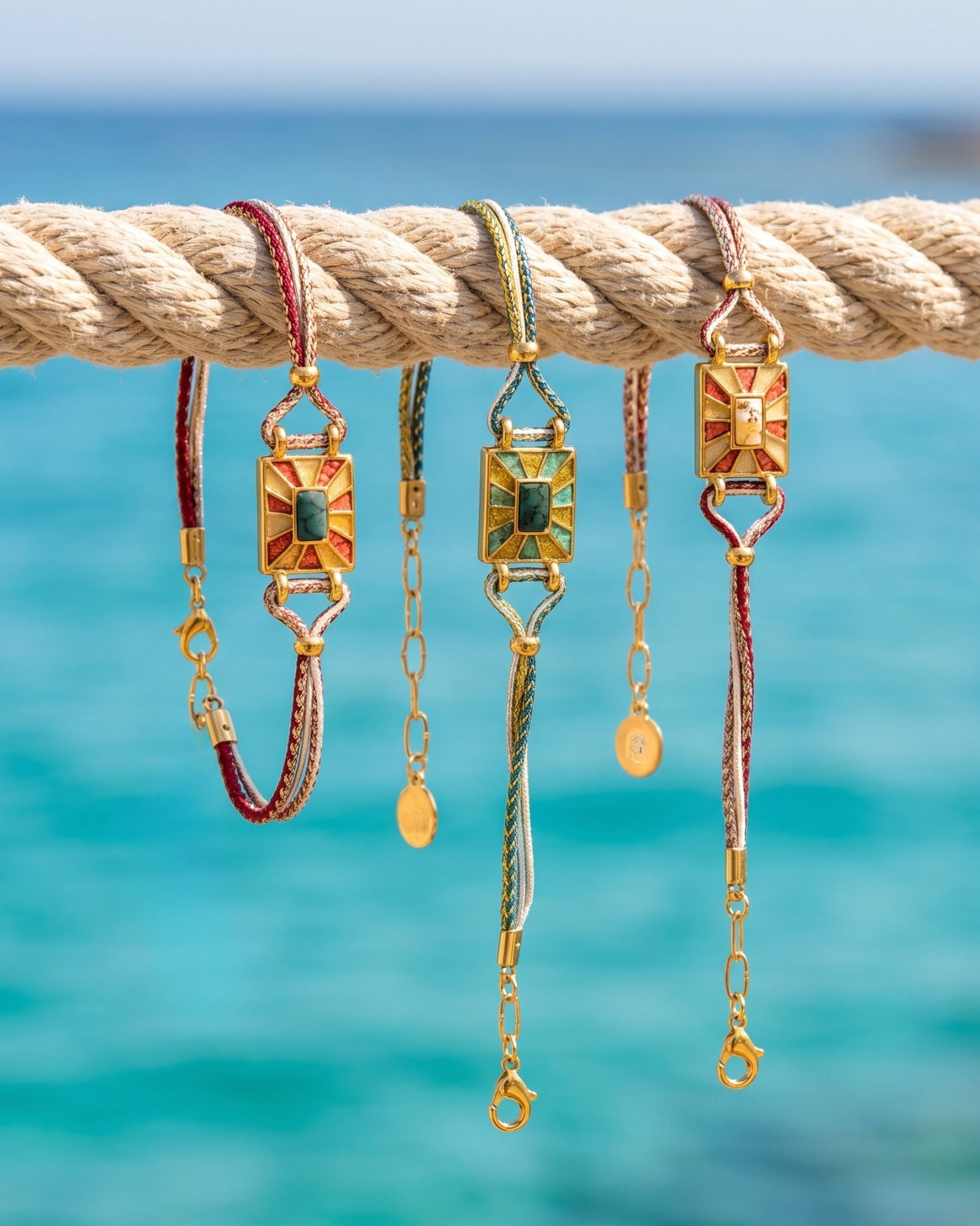 MOSAIC ROPE BRACELET
