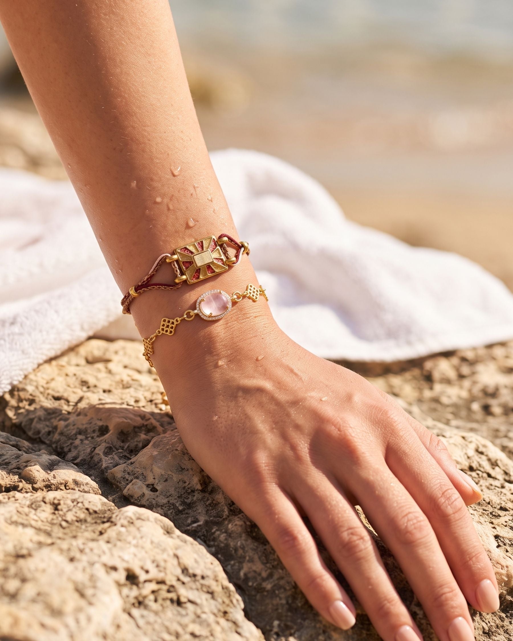 MOSAIC ROPE BRACELET