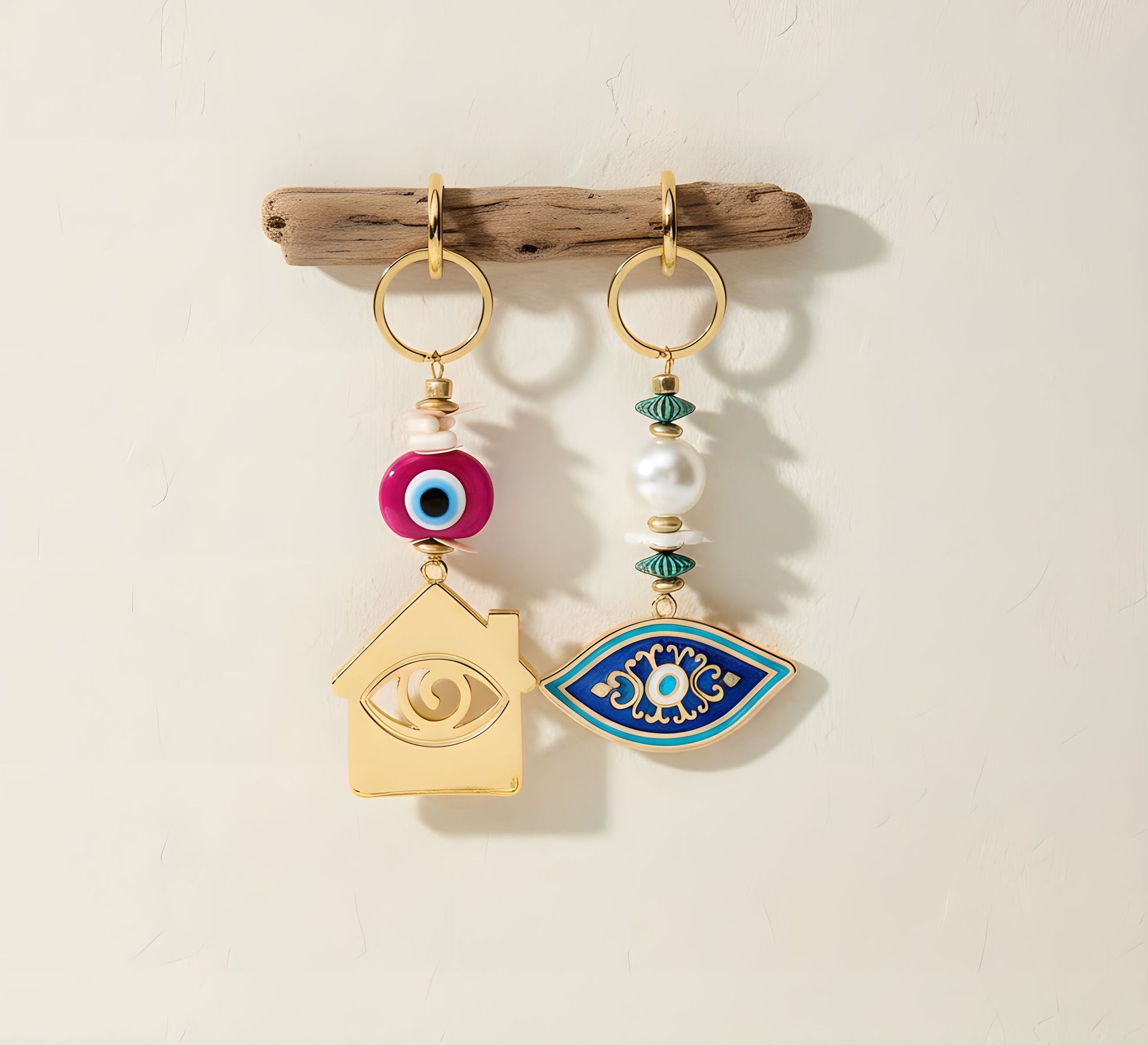 TILSIM NAVY EVIL EYE KEYCHAIN / BAG CHARM