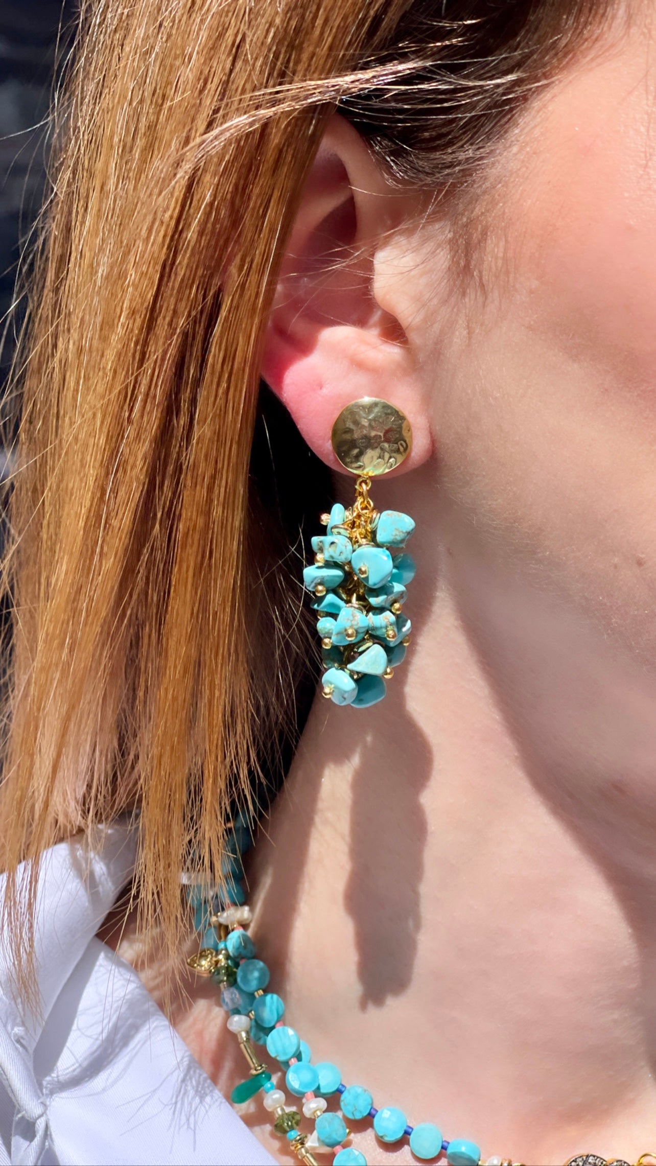 DANCING TURQUISE EARRINGS