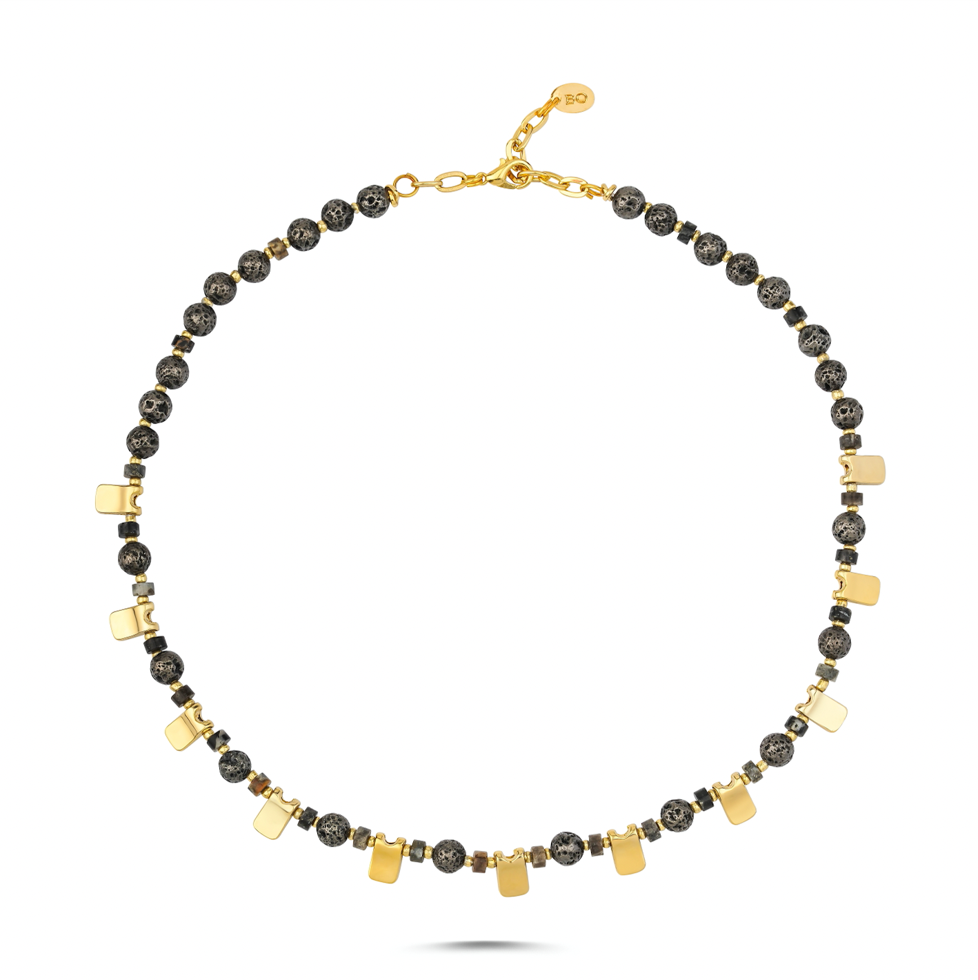 VOLCANO BLACK NECKLACE