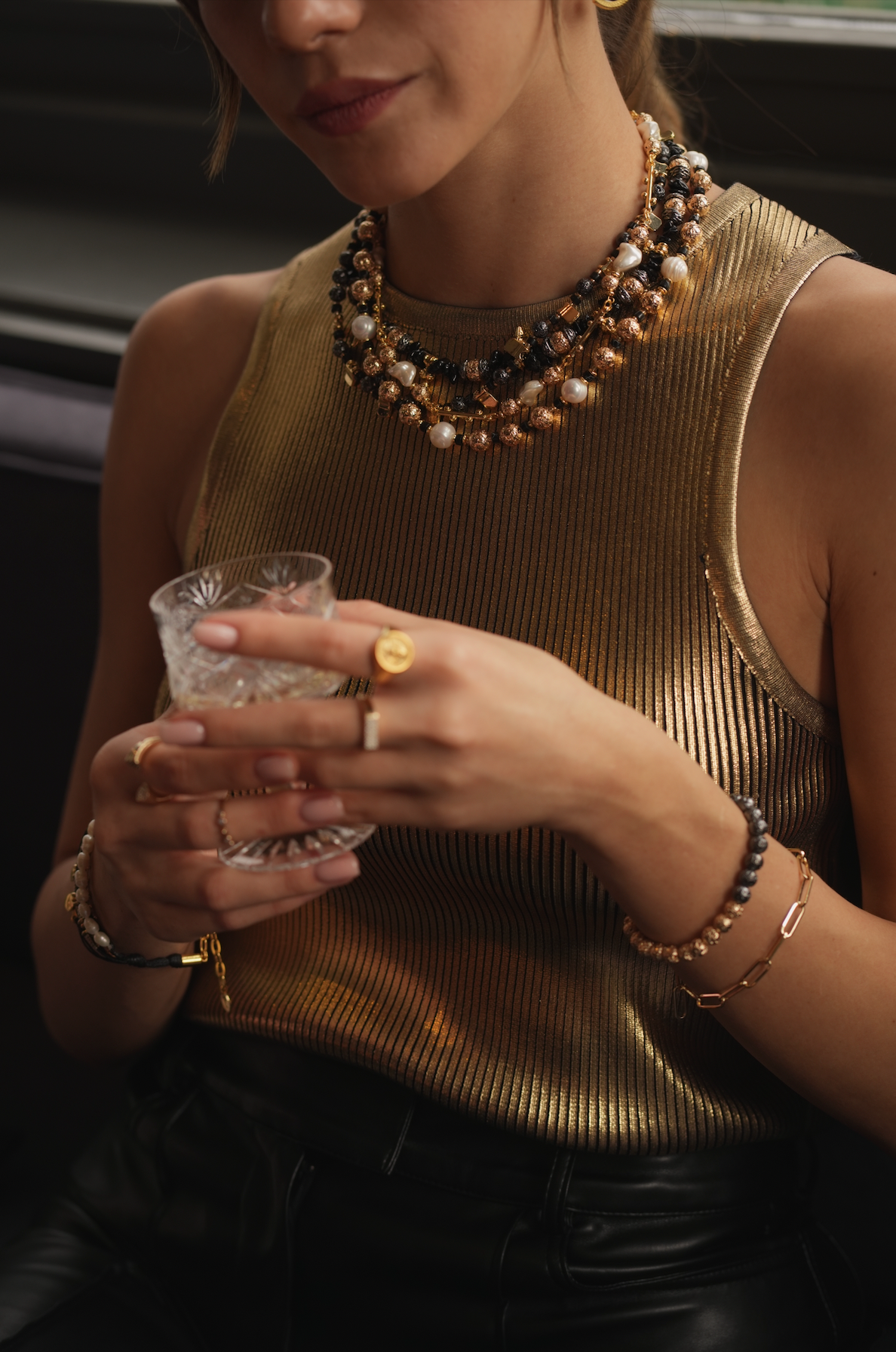 VOLCANO PEARL NECKLACE