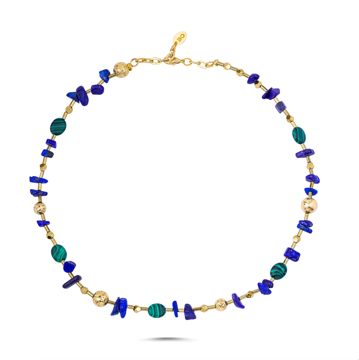 LAPIS MALACHITE NECKLACE