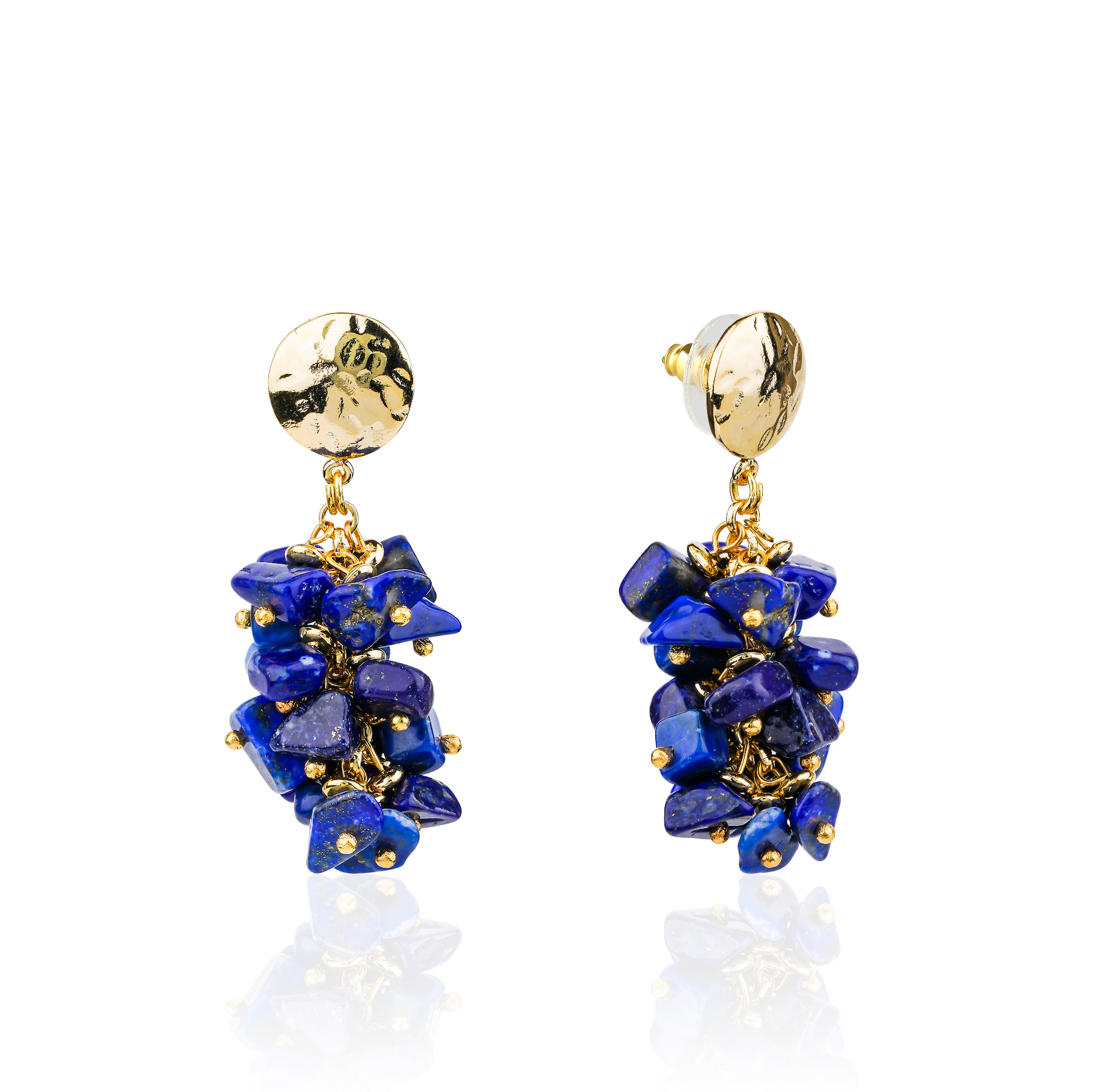 DANCING LAPIS EARRINGS