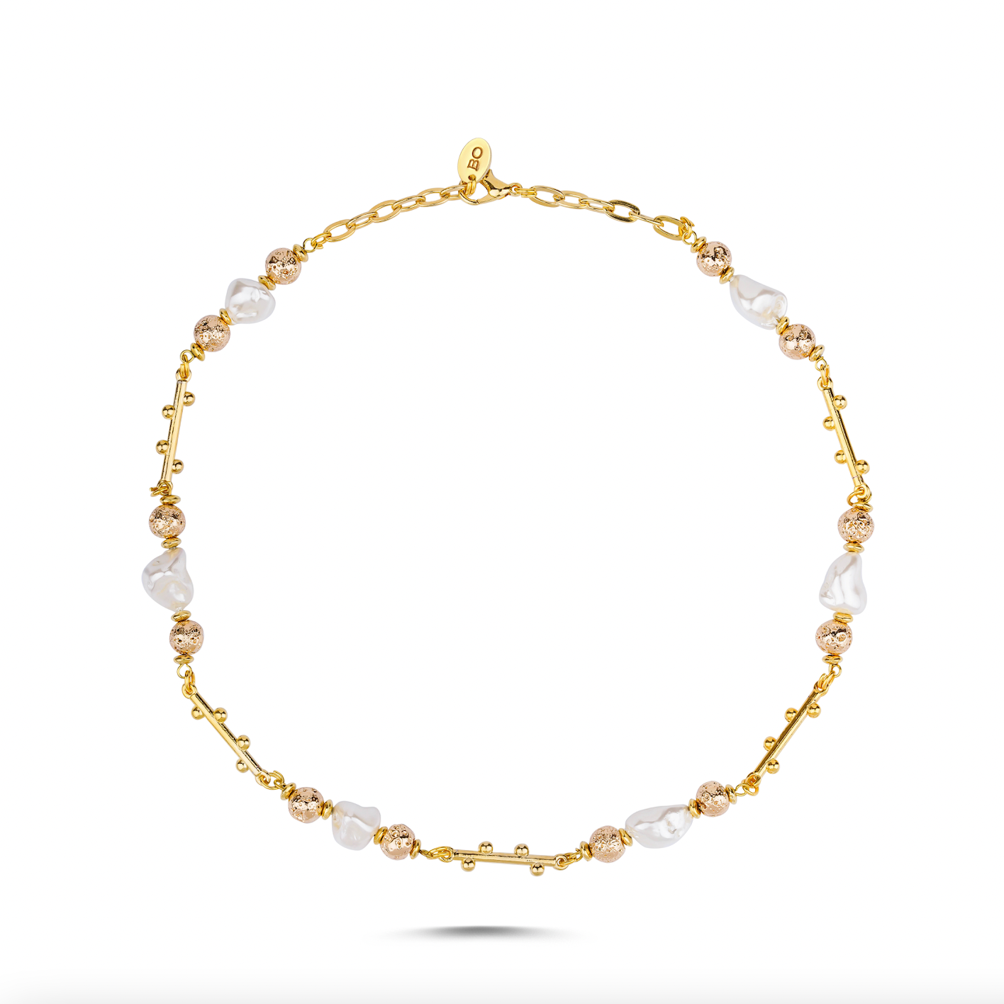 VOLCANO BAROQUE PEARL NECKLACE