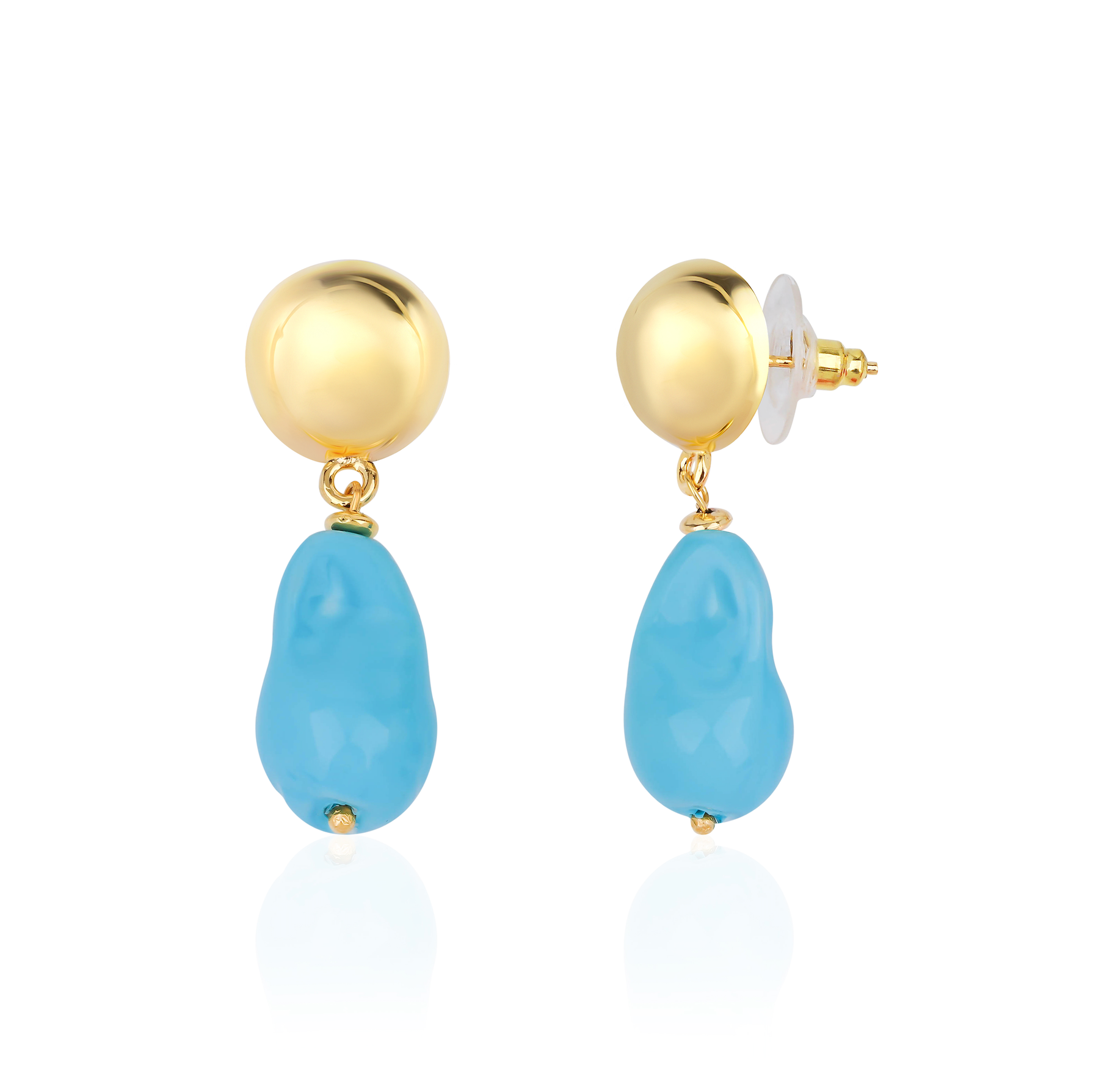 MIAMI TURQUOISE EARRINGS