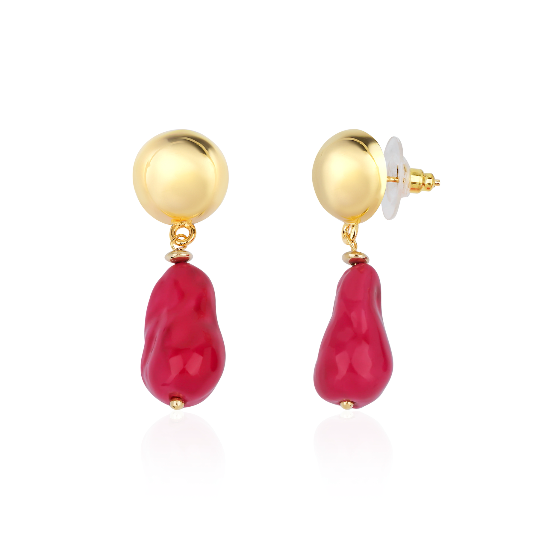 MIAMI FUCHSIA EARRINGS