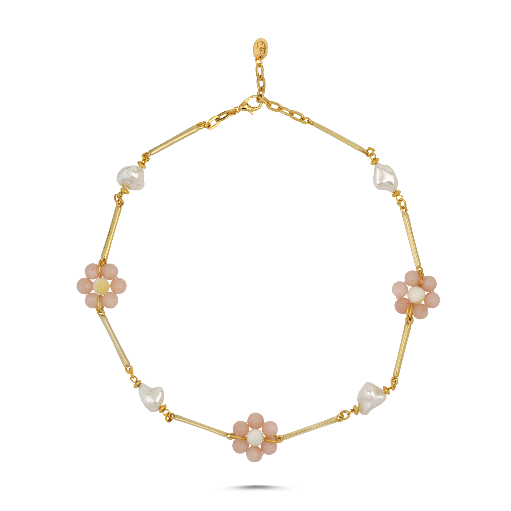 SUMMER BLOSSOM PINK NECKLACE