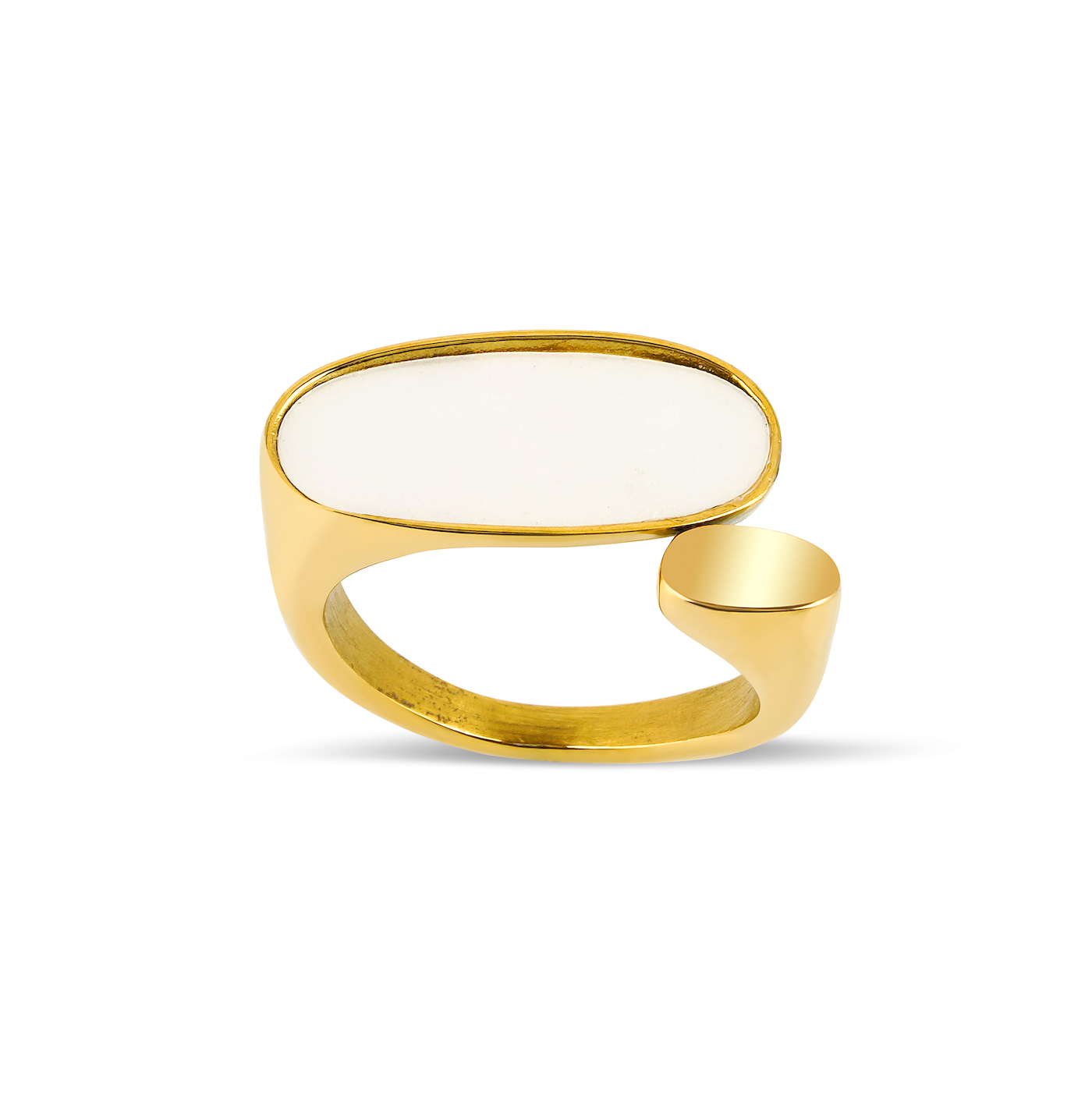 YOUR SIDE MOTHER-OF-PEARL RING