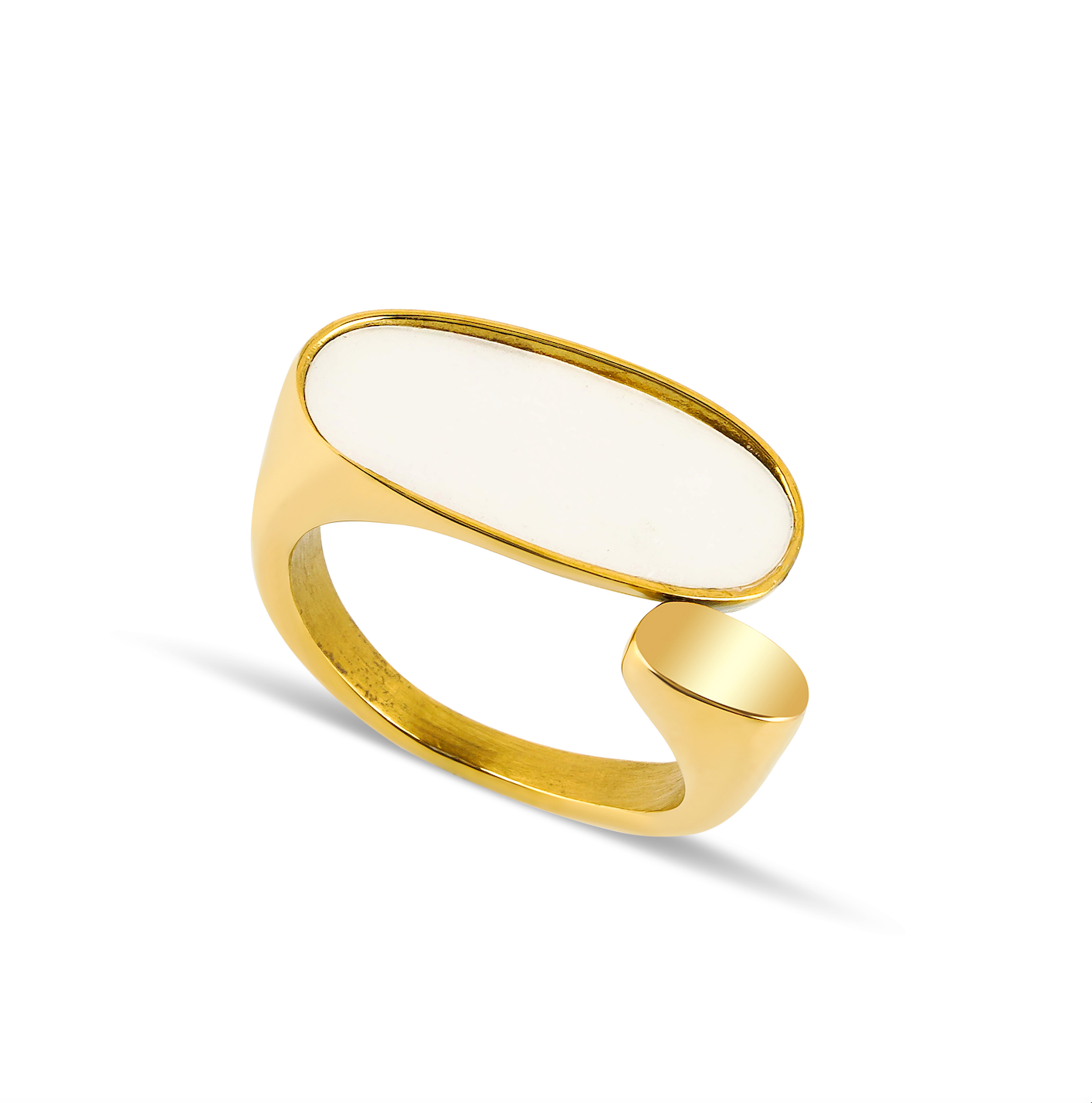 YOUR SIDE MOTHER-OF-PEARL RING