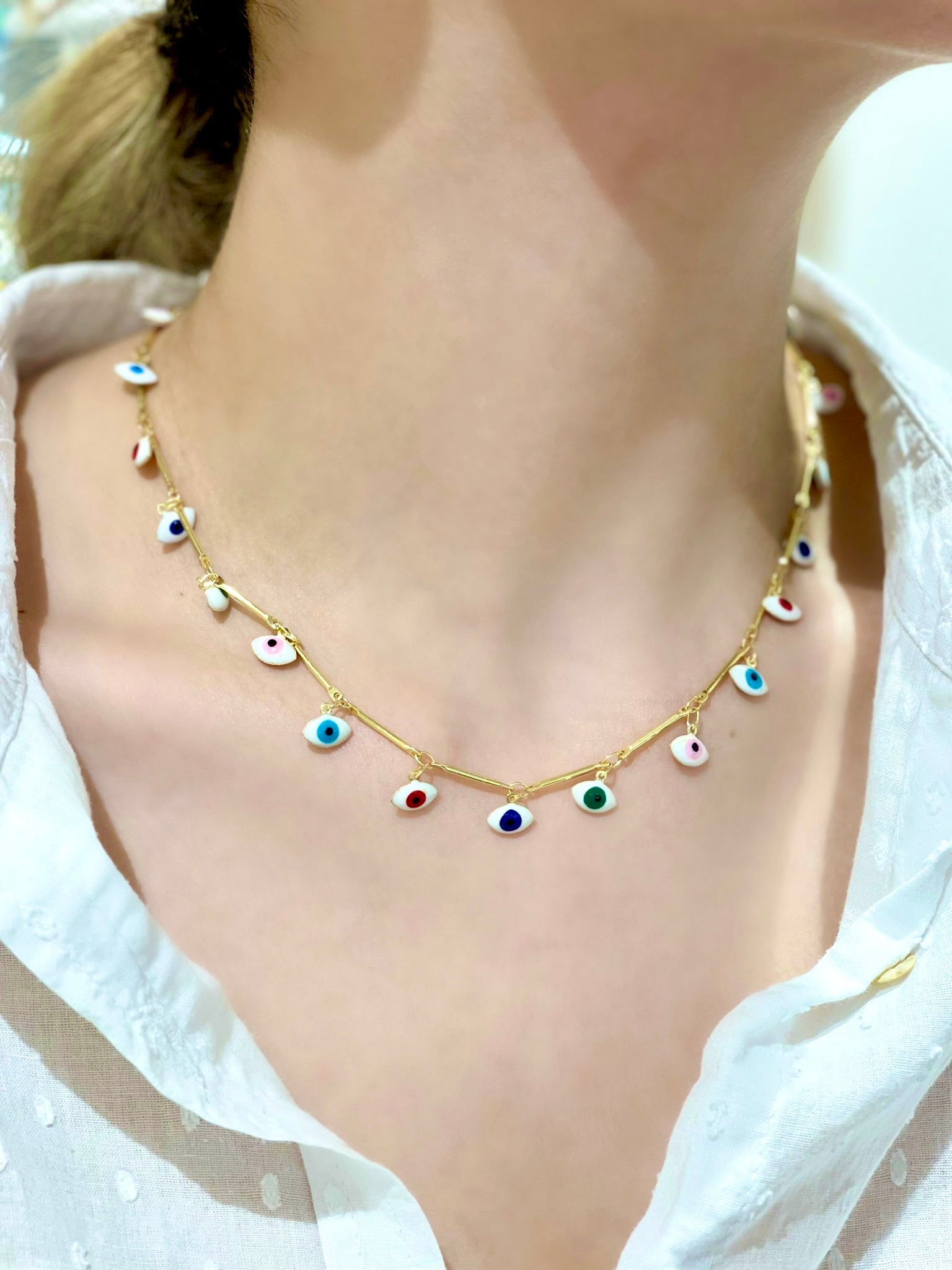 NAZAR CHARM NECKLACE