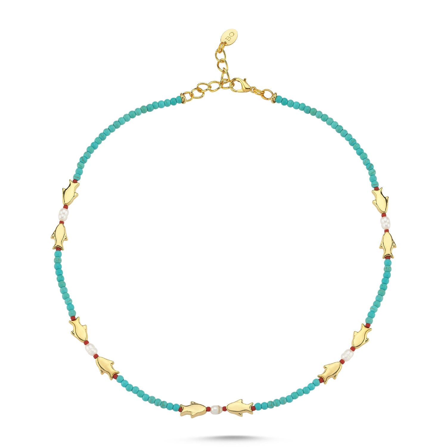 BODRUM FISH PEARL NECKLACE