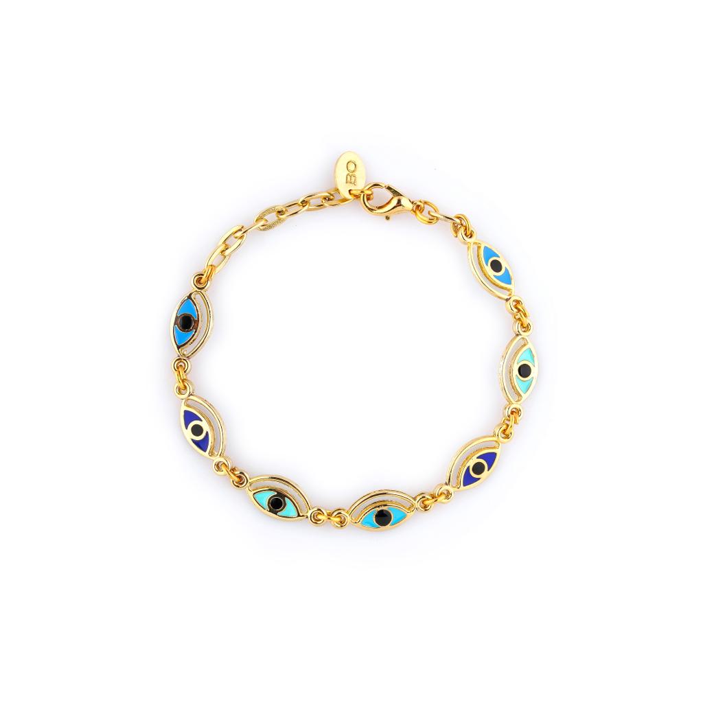 CLEOPATRA EVIL EYE BRACELET
