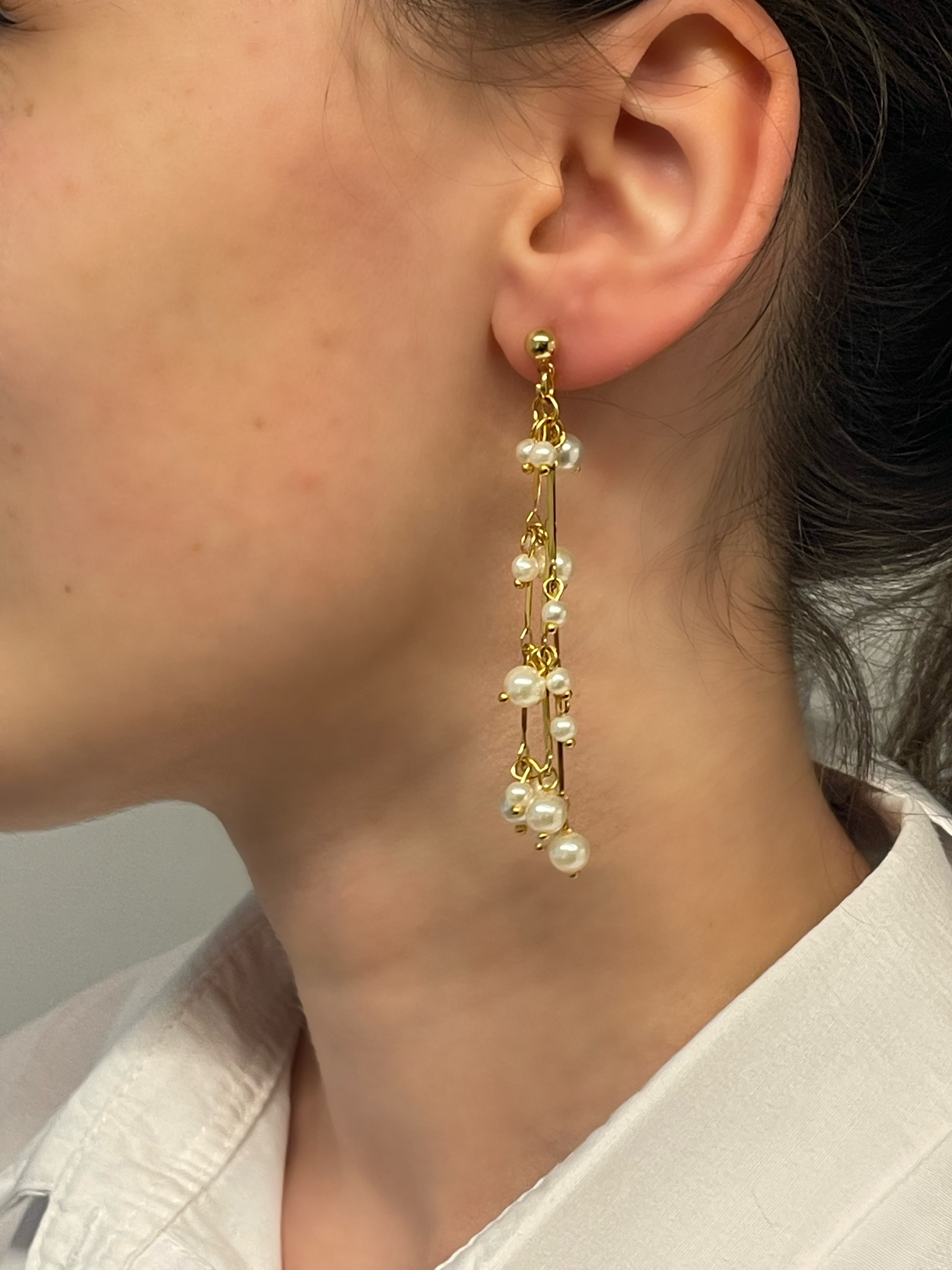 DISCO PEARLS EARRINGS