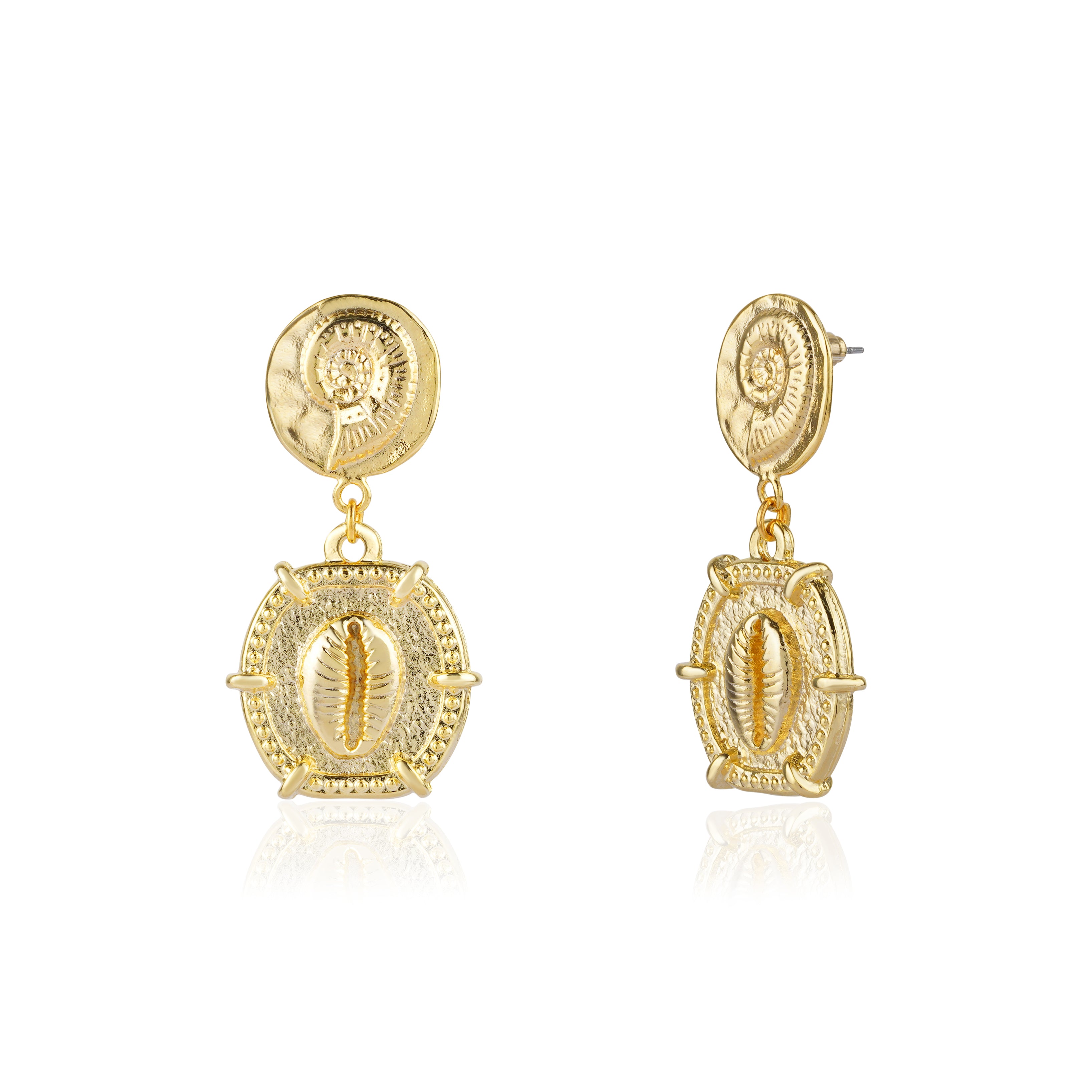 AMALFI SEASHELL EARRINGS