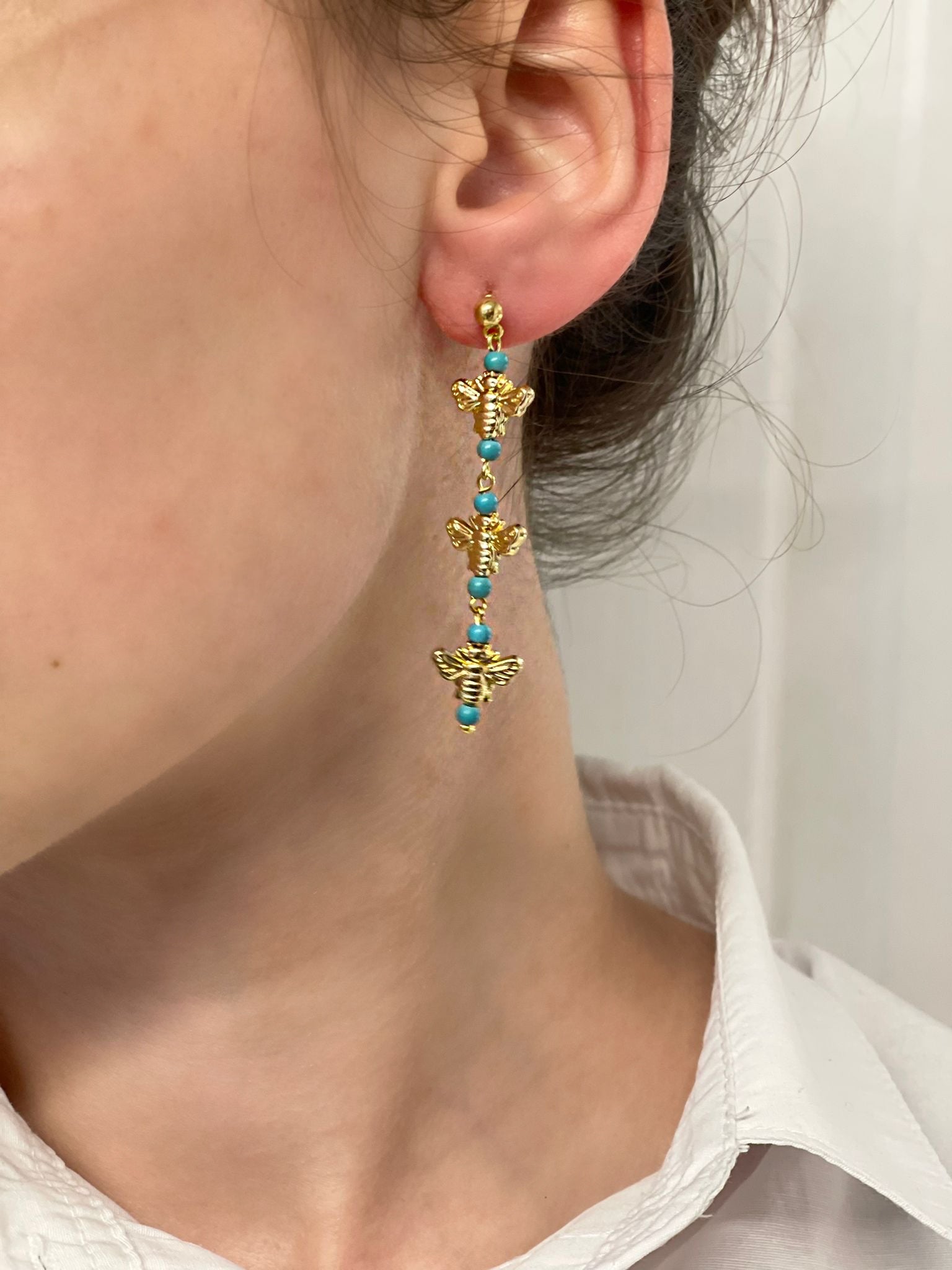 BEE LOVE DROP EARRINGS